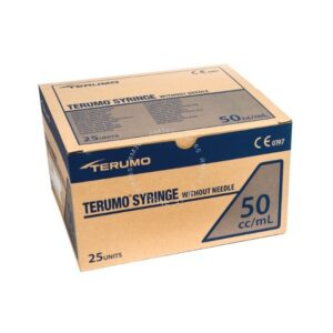 TERUMO LUER LOCK SYRINGES 50ML (1 X 25)